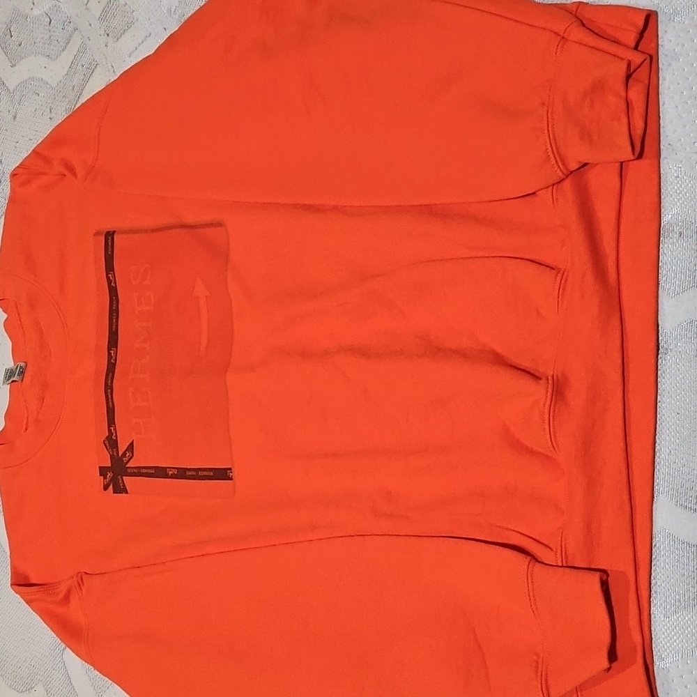 Orange Sweatshirt